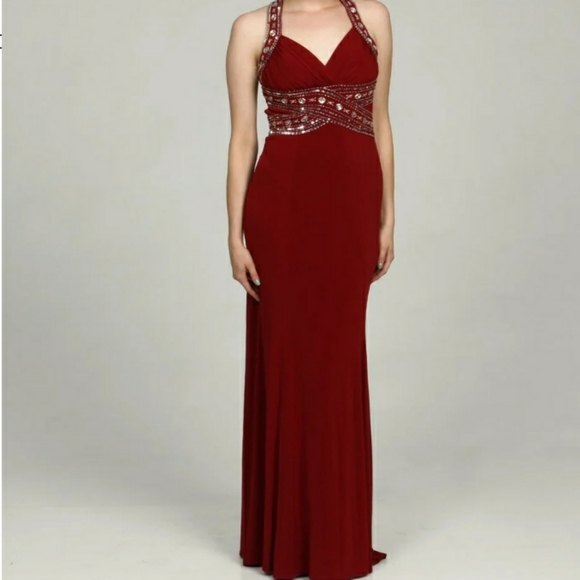 Hailey Logan Dresses & Skirts - Hailey Logan by Adrianna Papell Beaded Gown